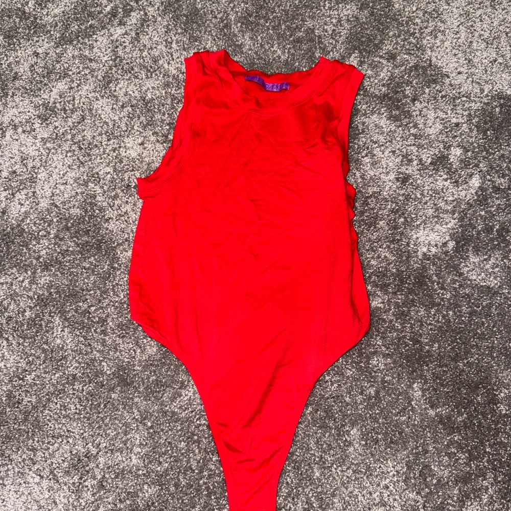 Jac Parker Women’s Red Bodysuit